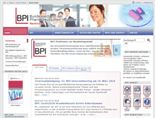 Tablet Screenshot of bpi.de